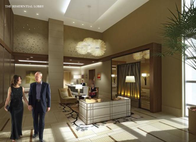 Residences at The Ritz-Carlton Condos Lobby Toronto, Canada