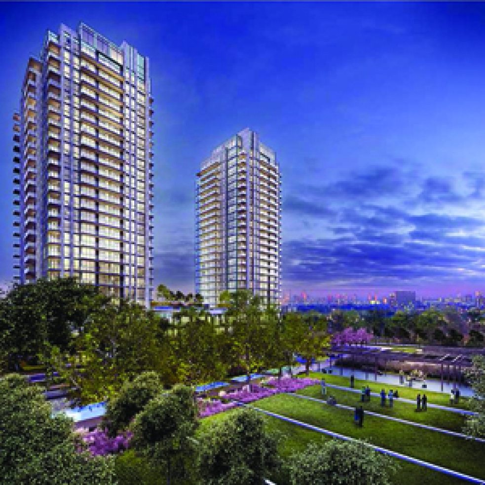 Park Towers at IQ Condos Building View Toronto, Canada
