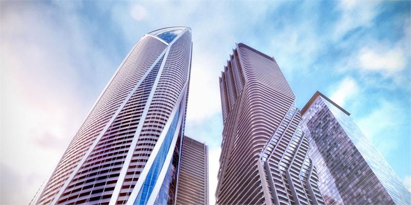 One Yonge Condos Towers View Toronto, Canada