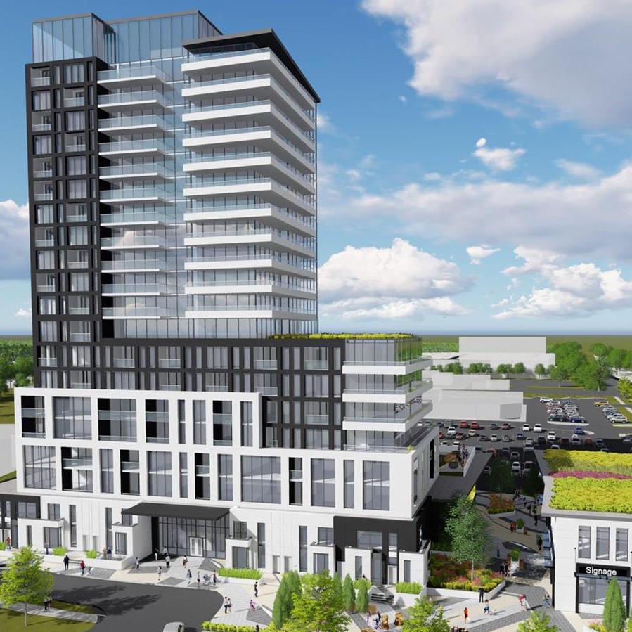 Spring Farm Condos Building View Toronto, Canada