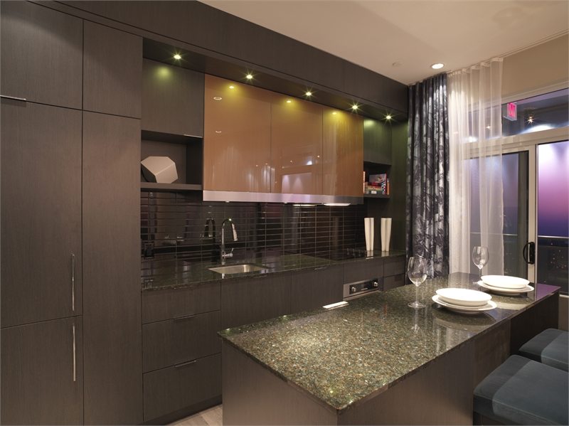 M2 Condos Kitchen Toronto, Canada