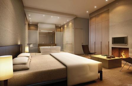 Pier 27 Condos Bedroom Toronto, Canada