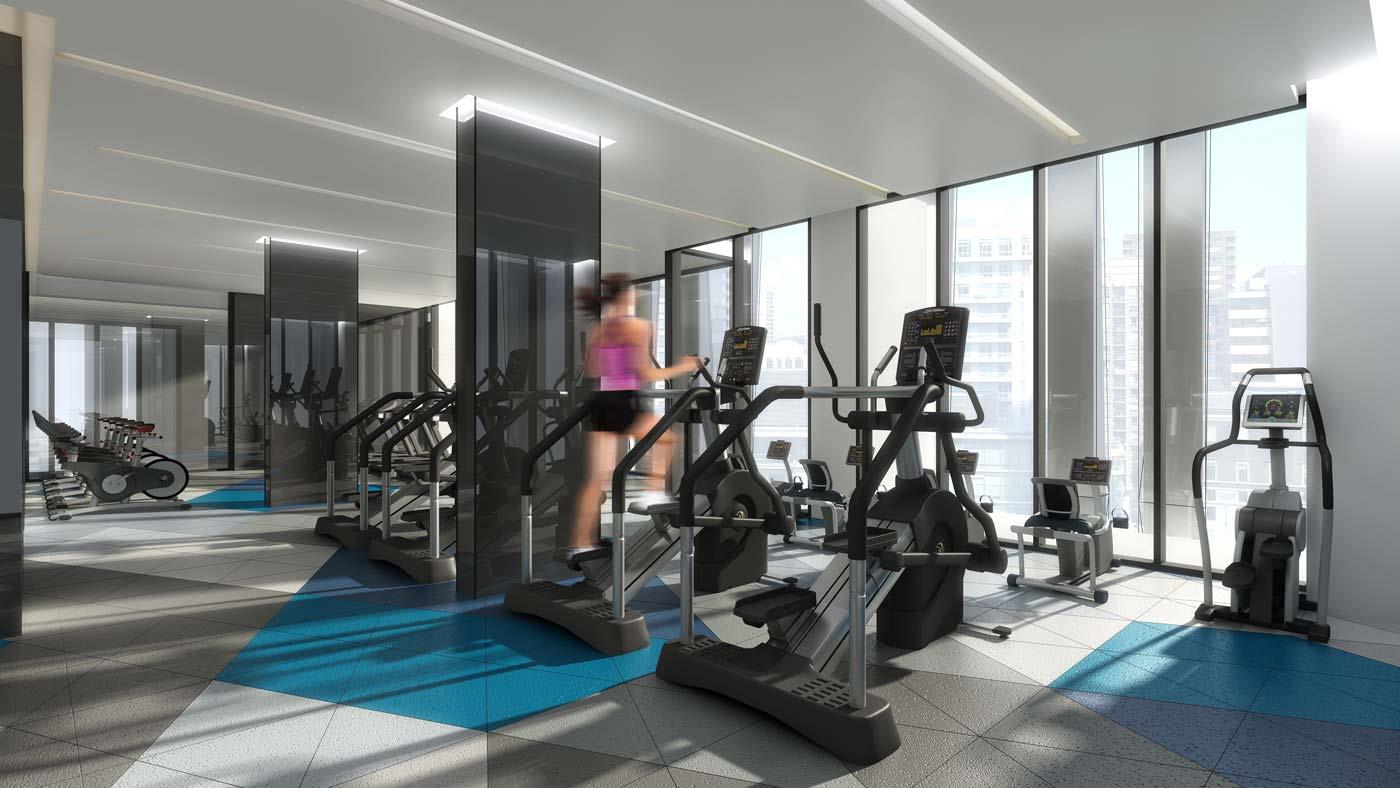 1 Yorkville Condos Gym Toronto, Canada