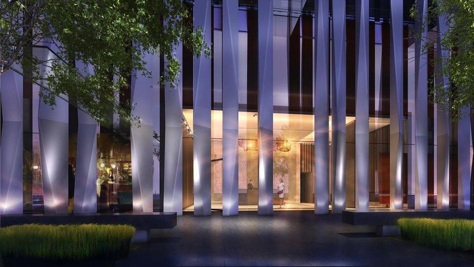 1 Yorkville Condos Lobby Toronto, Canada