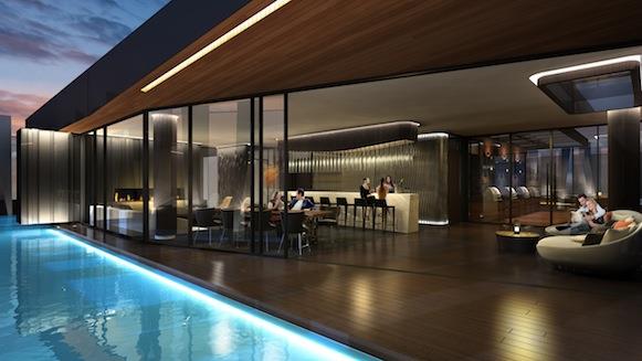 1 Yorkville Condos Rooftop Party Toronto, Canada
