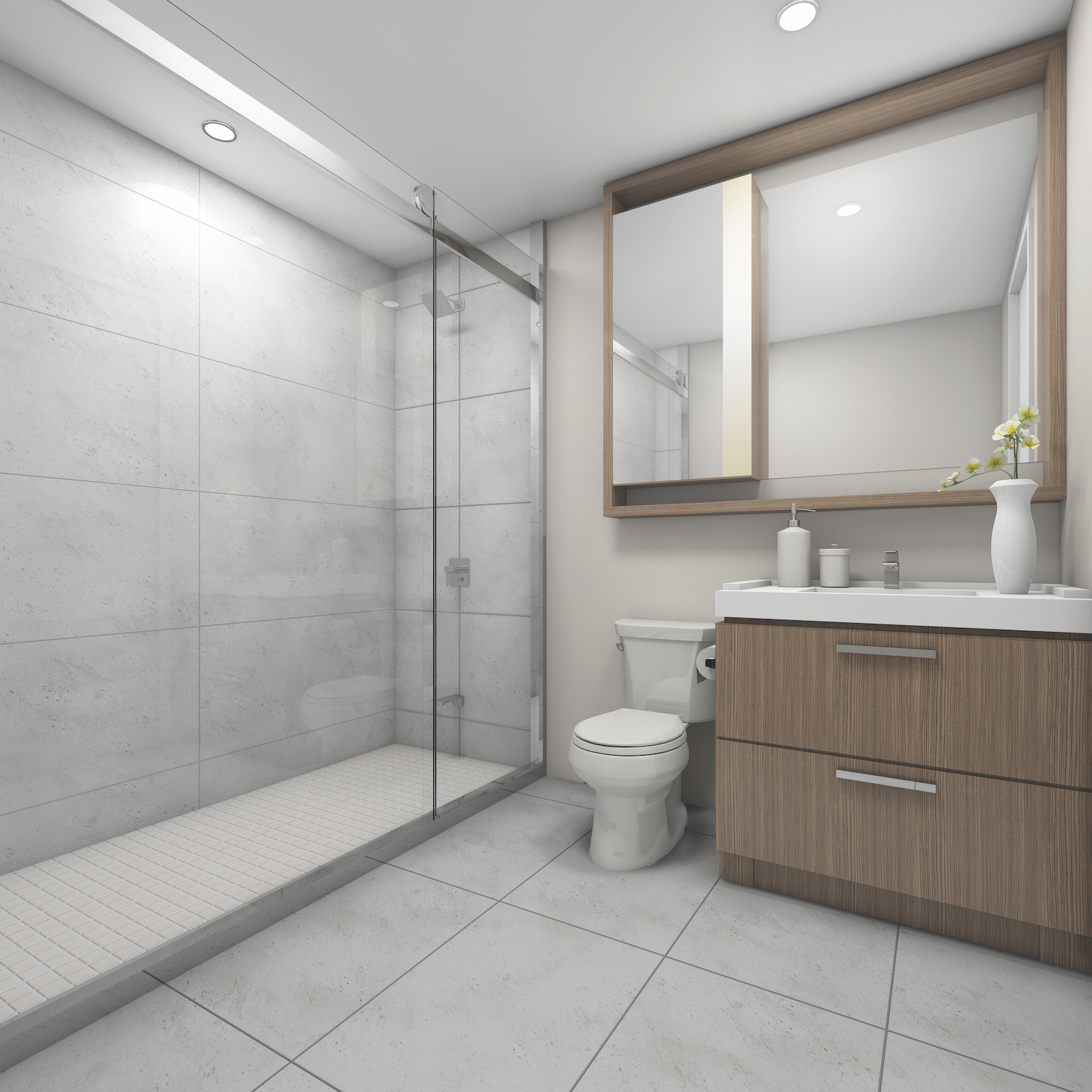 Skywatch Condos Bathroom Toronto, Canada