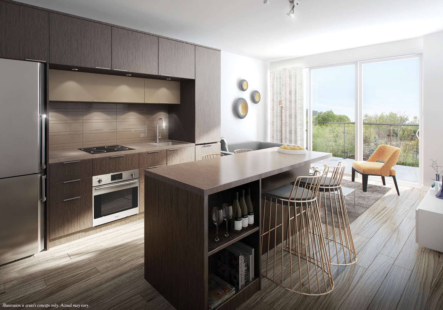 J. Davis House Condos Kitchen Toronto, Canada