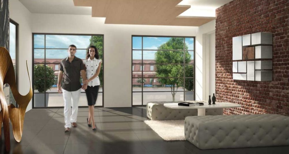 Showcase Lofts Condos Lobby Toronto, Canada