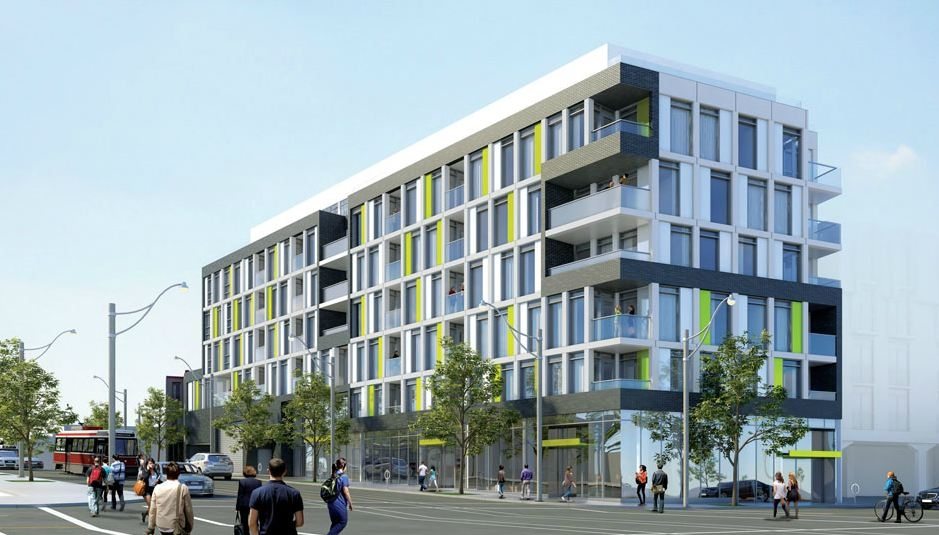 Beach Hill Condos Front View Toronto, Canada