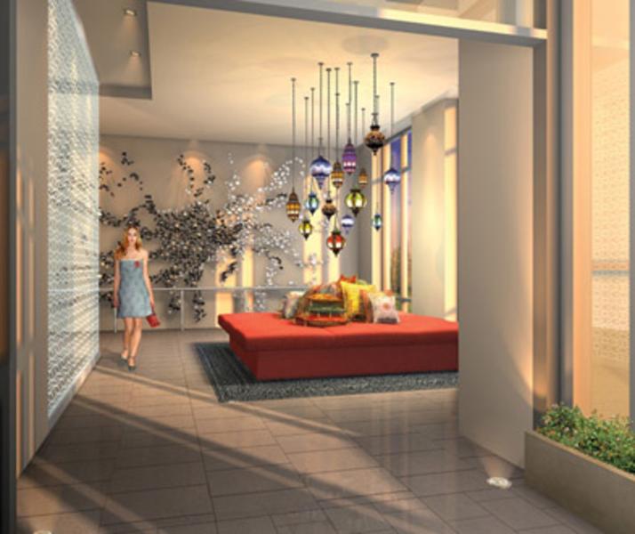 Bohemian Embassy Condos Lobby Toronto, Canada