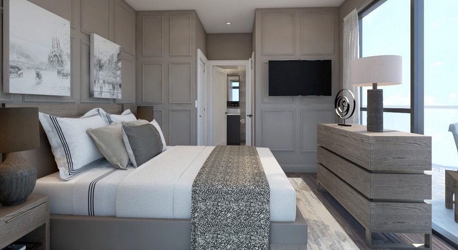 Mills Square Condos Bedroom Toronto, Canada