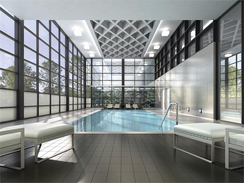 DT Erin Mills 2 Condos Swimming Pool Toronto, Canada