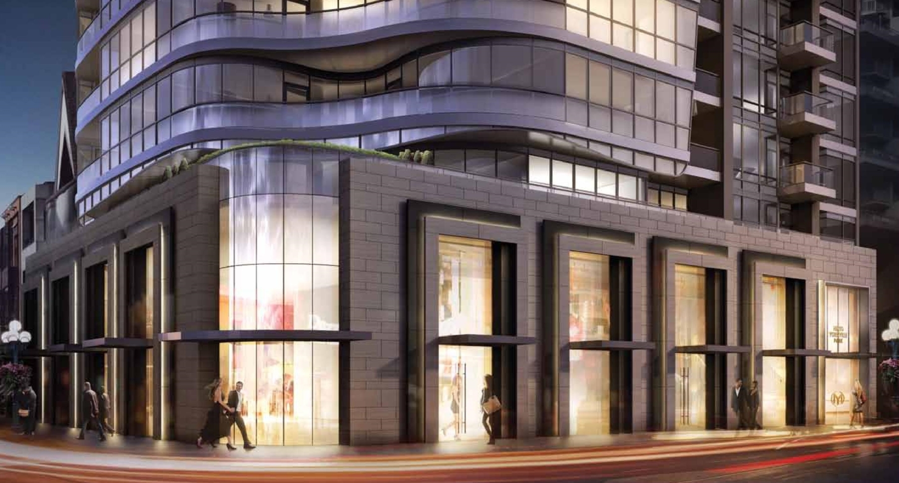 Minto Yorkville Park Condos Front View Toronto, Canada