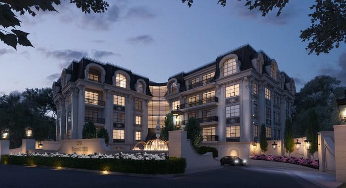 200 Russell Hill Condos Front View Toronto, Canada