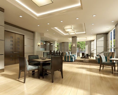 Parc Nuvo Condos Lobby Toronto, Canada
