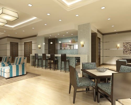 Parc Nuvo Condos Cafeteria Toronto, Canada