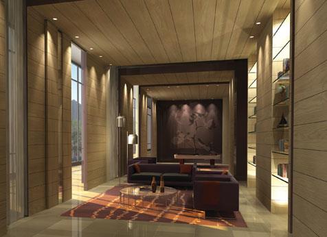 Pier 27 Condos Lobby Lounge Toronto, Canada