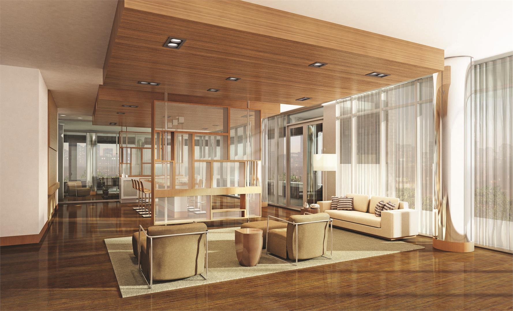 The Modern Condos Lobby Toronto, Canada