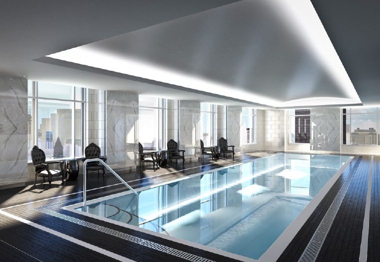 Trump Tower Condos Swimming Pool Toronto, Canada