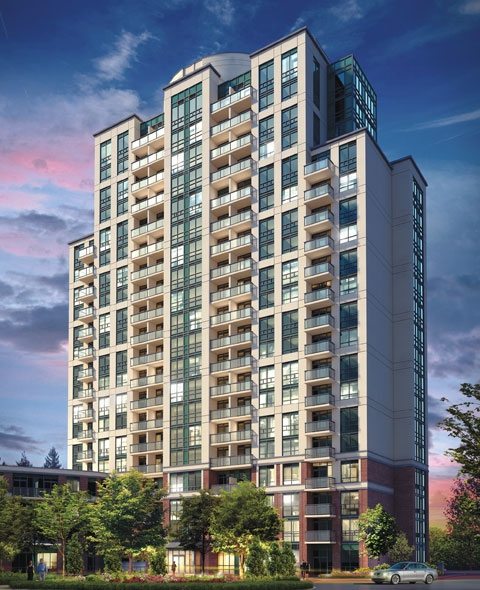 Vivid Condos Building View Toronto, Canada