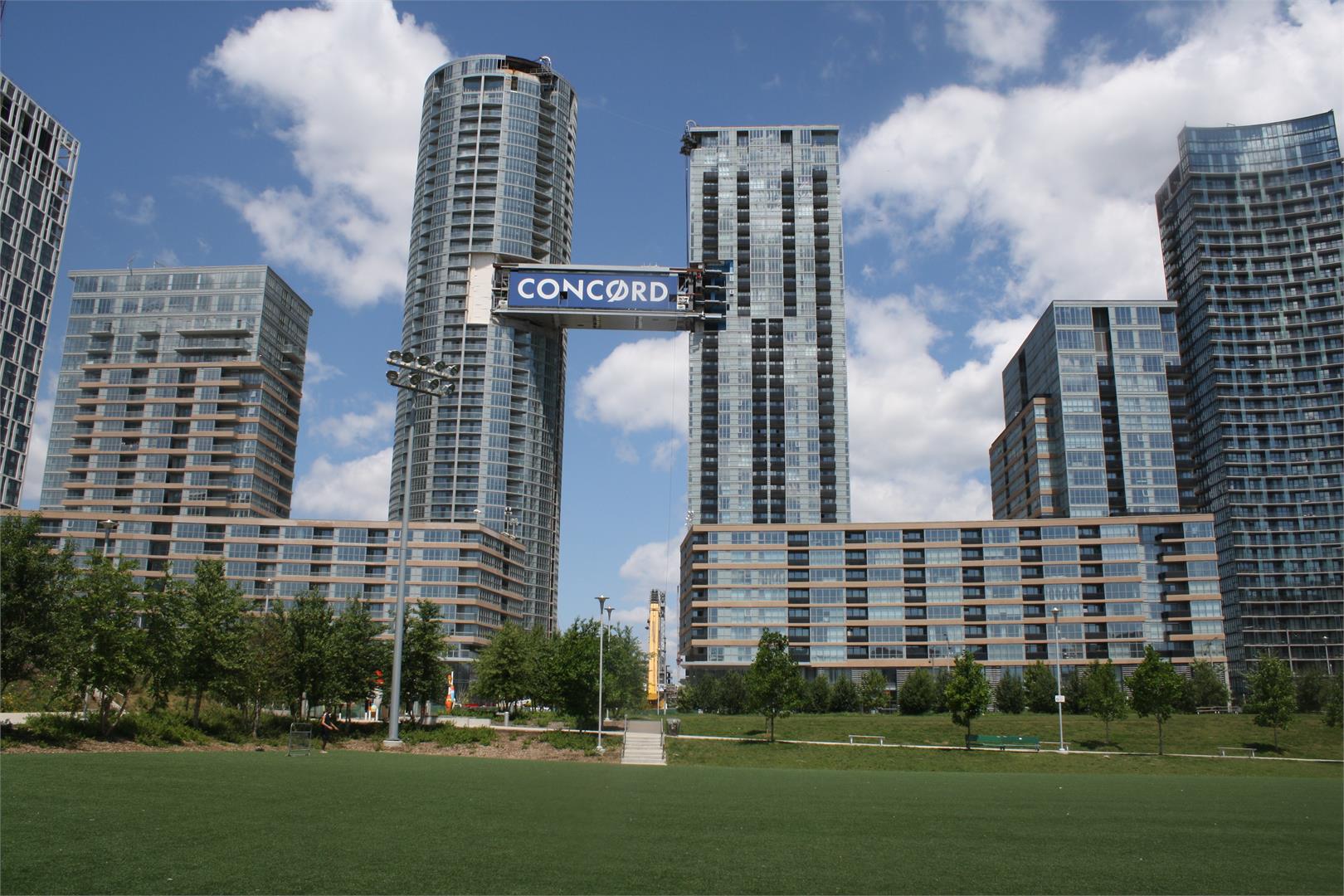 Parade Condos Front View Toronto, Canada