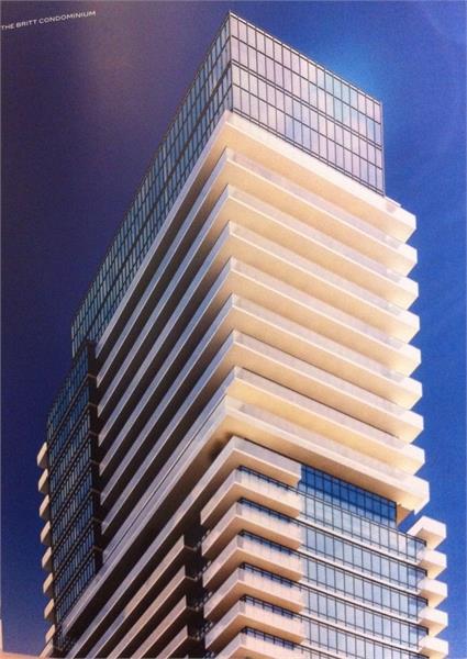 The Britt Condos Close View Toronto, Canada
