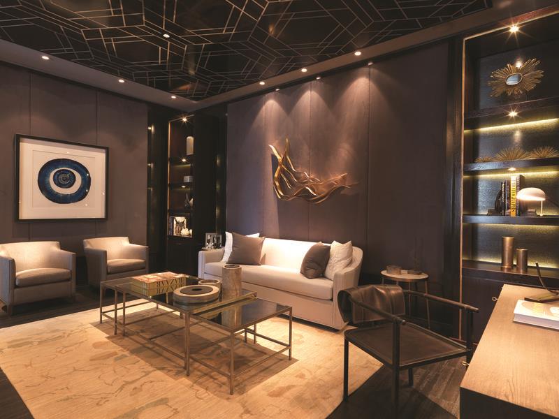 Pier 27 Condos Living Area Toronto, Canada