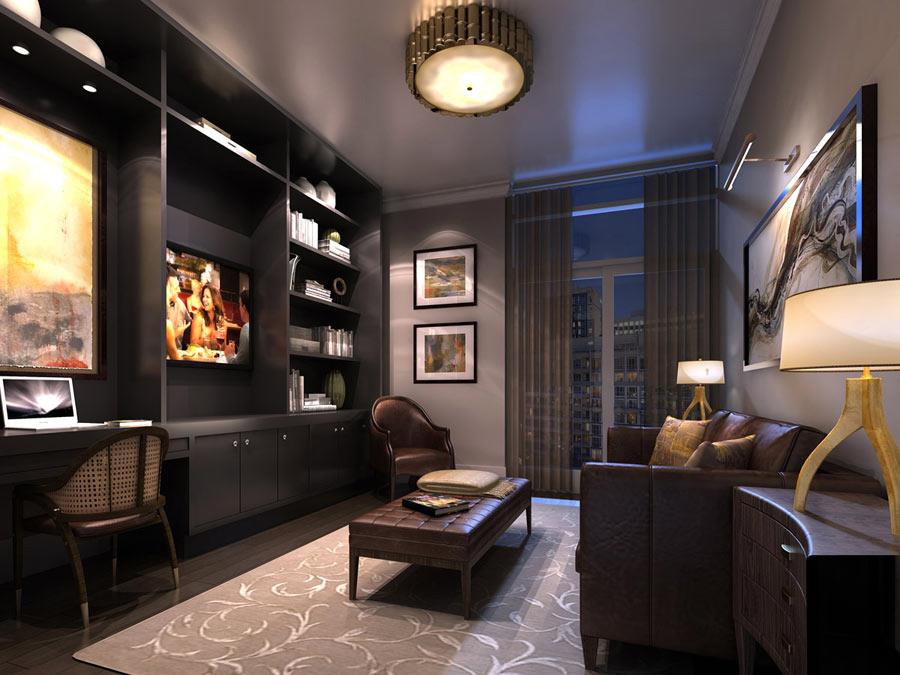 101 Erskine Condos Study Room Toronto, Canada