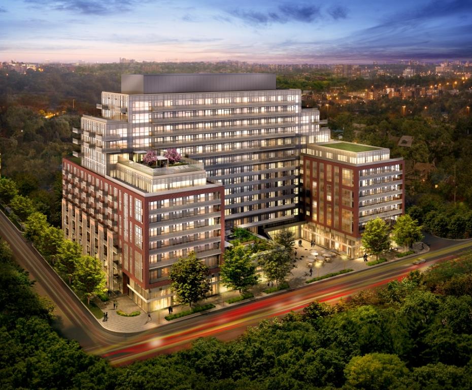HighPark Residences Condos Front View Toronto, Canada