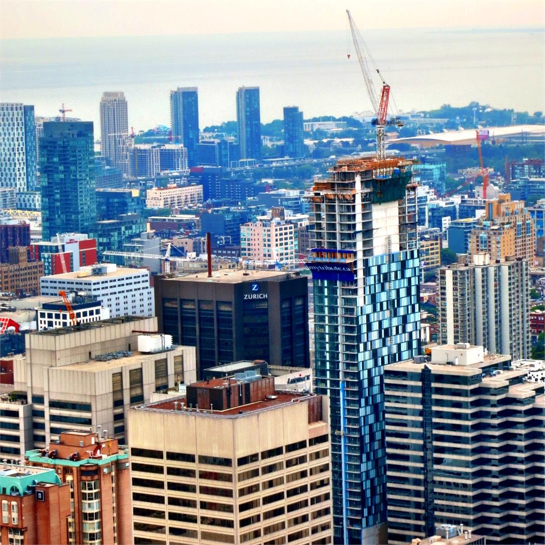 RCMI Condos Aerial View Toronto, Canada