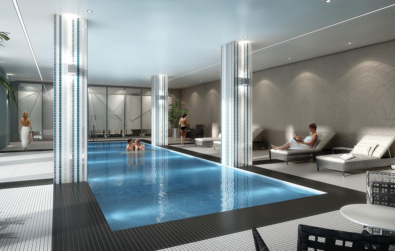Perspective 2 Condos Swimming Pool Toronto, Canada