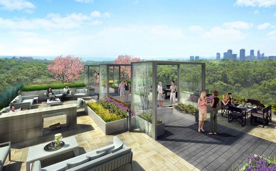 HighPark Residences Condos Open View Area Toronto, Canada