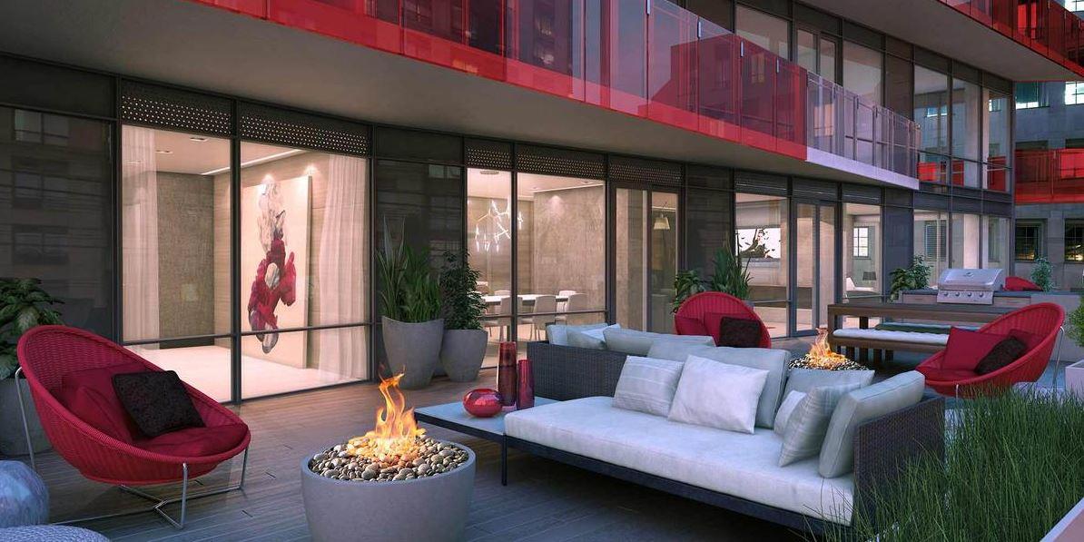 Smart House Condos Party Area Toronto, Canada