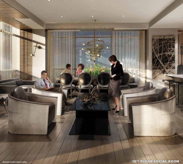 HighPark Residences Condos Meeting Area Toronto, Canada