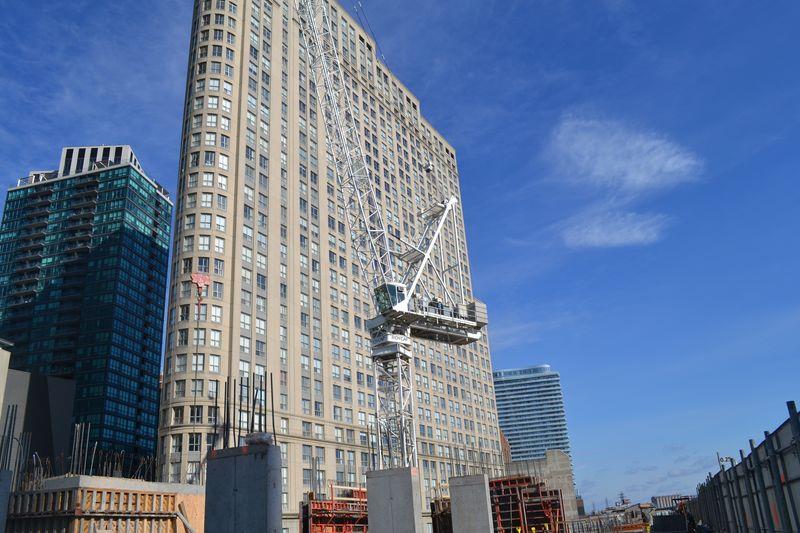 Backstage Condos Construction Work Toronto, Canada