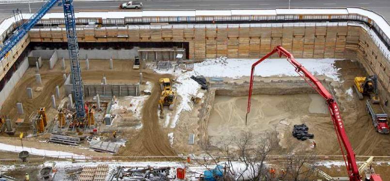 HighPark Residences Condos Construction Work Toronto, Canada