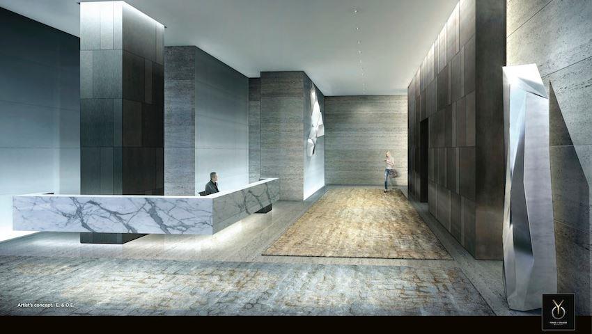 YC Condos Lobby Toronto, Canada