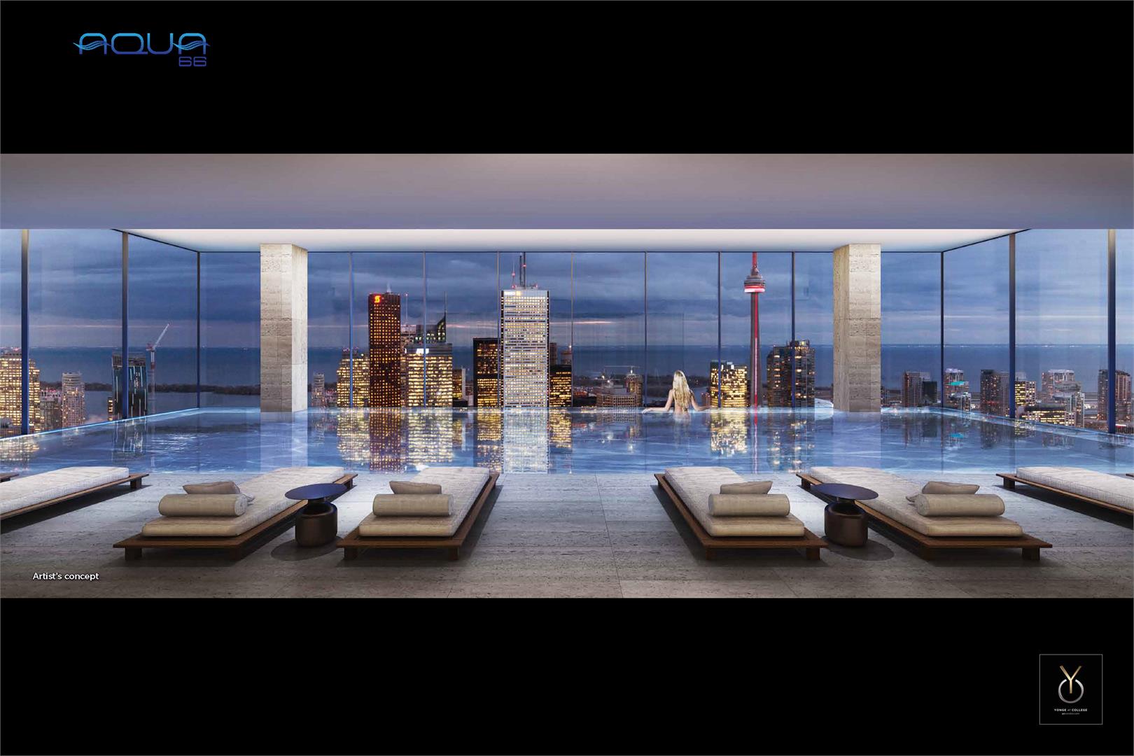 YC Condos Indoor Pool Toronto, Canada