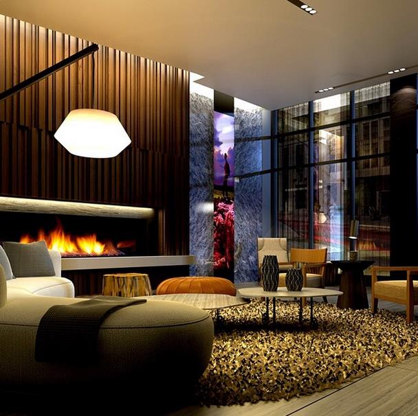 The Eglinton Condos Party Room Toronto, Canada