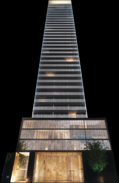 VOX Condos Building View Toronto, Canada