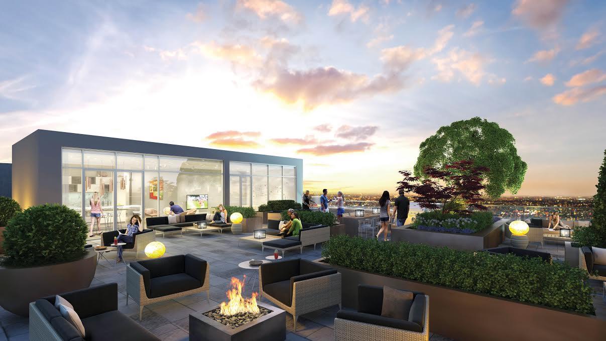 The Nest Condos Terrace Lounge Toronto, Canada