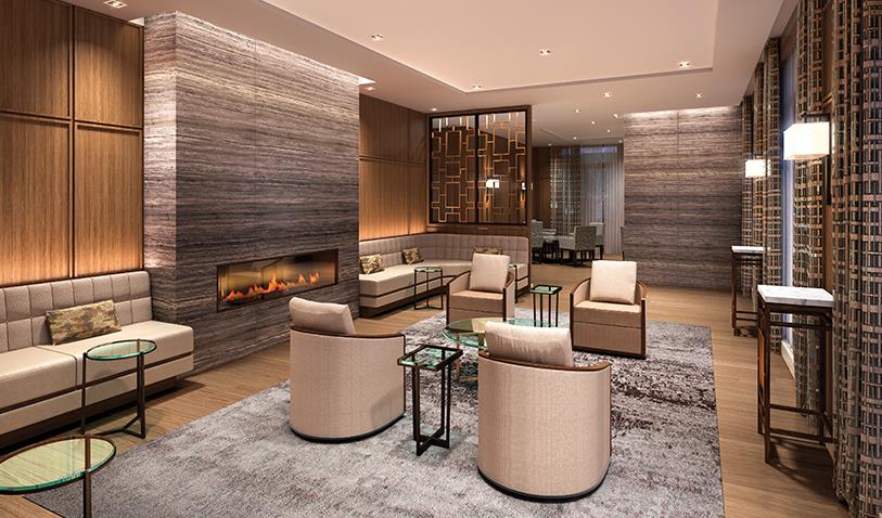 The Davies Condos Party Lounge Toronto, Canada