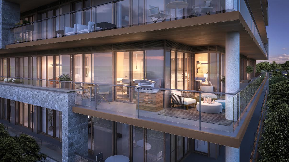 The Davies Condos Balcony View Toronto, Canada