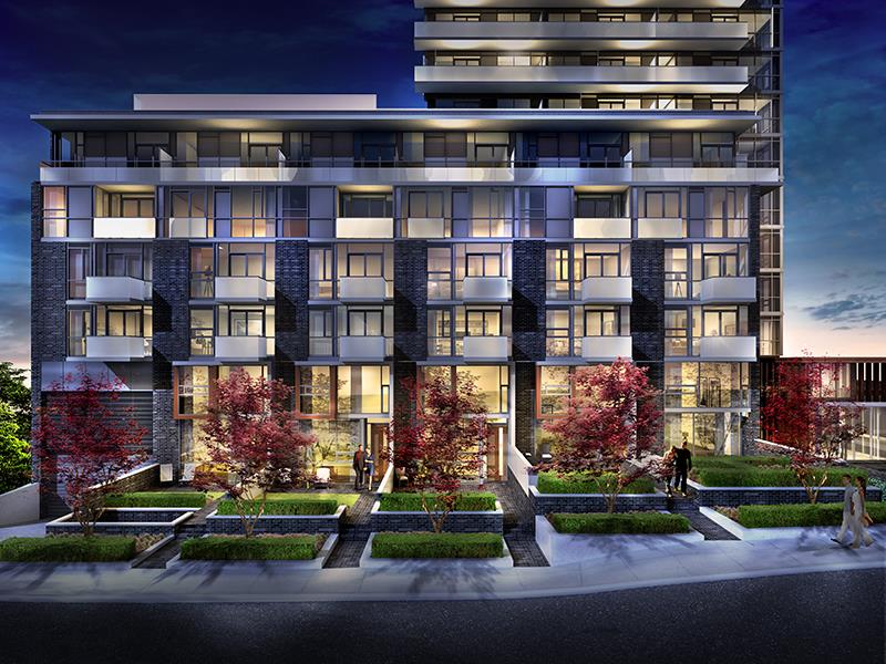 101 Erskine Condos Garden View Toronto, Canada