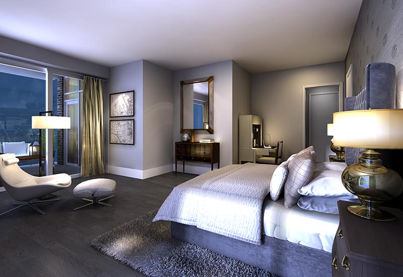 101 Erskine Condos Bedroom Toronto, Canada