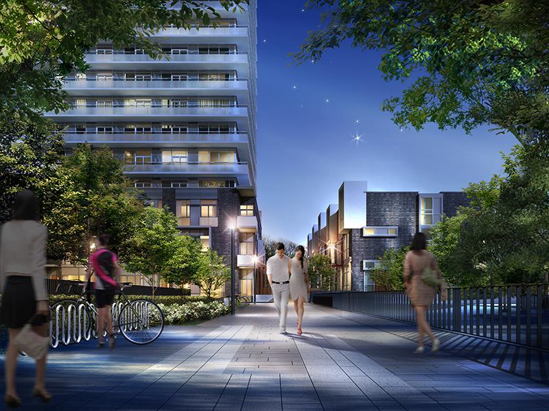 101 Erskine Condos Outdoor View Toronto, Canada