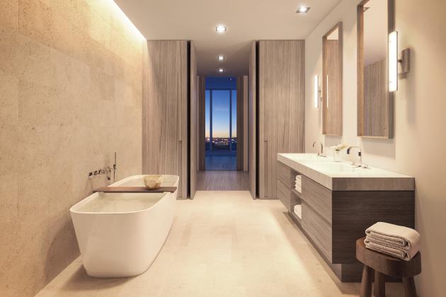 Hill and Dale Condos Bathroom Toronto, Canada