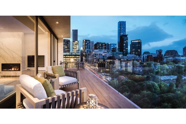 Hill and Dale Condos Balcony Toronto, Canada