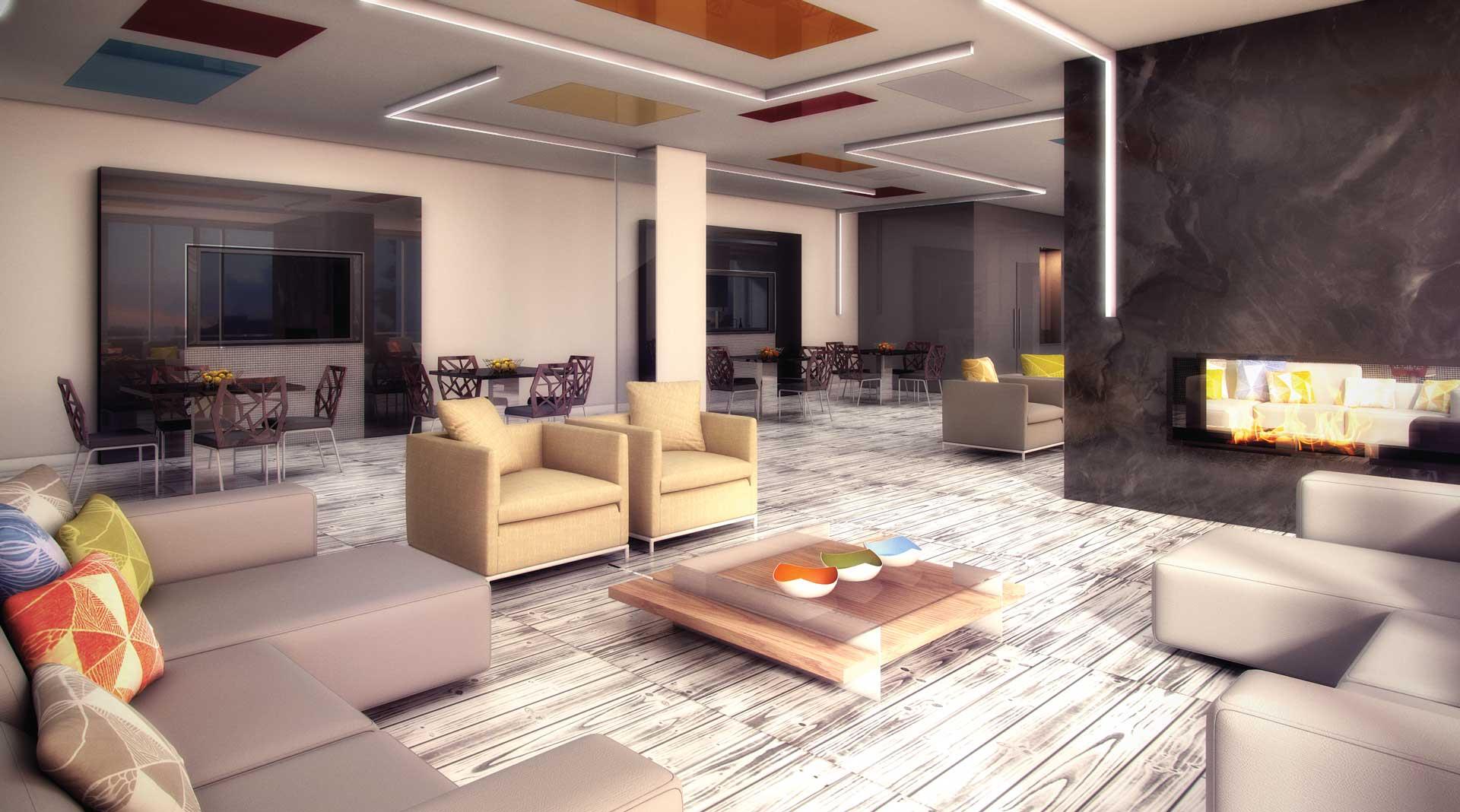Empire Midtown Condos Lounge Toronto, Canada