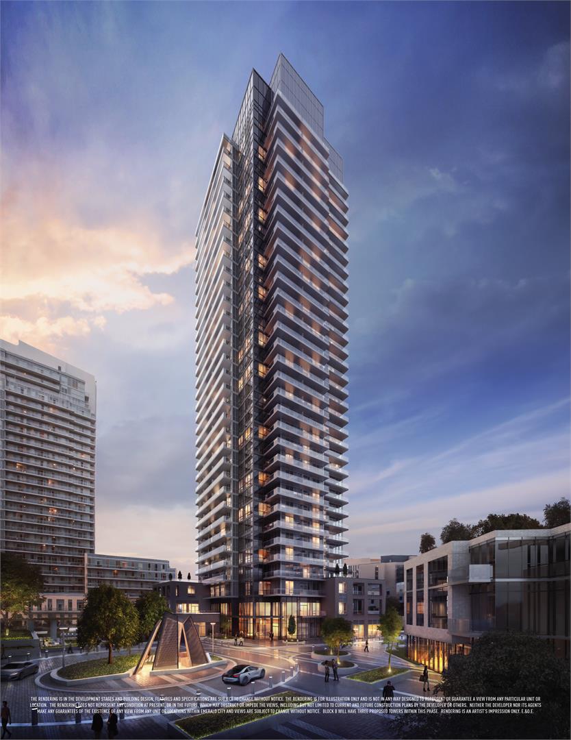 The Park Club Condos Building View Toronto, Canada